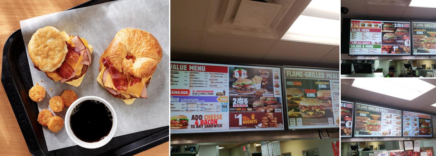 Burger King Menu