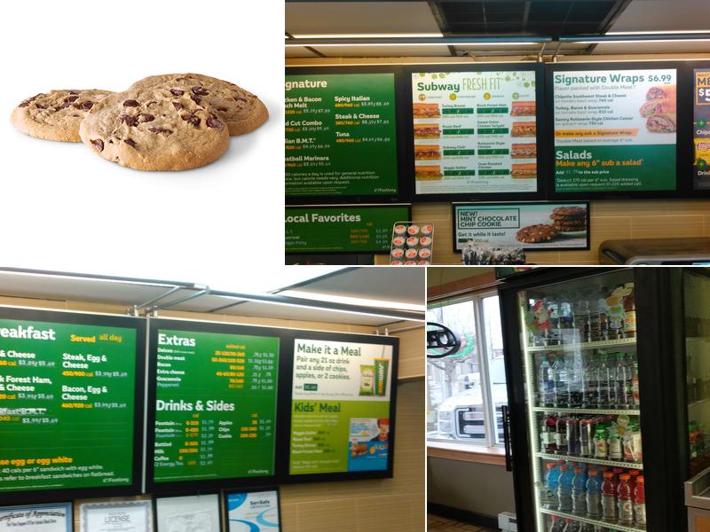 Subway Menu