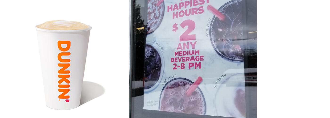 Dunkin' Menu