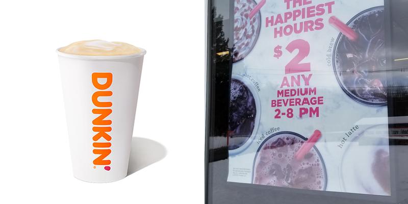 Dunkin' Menu