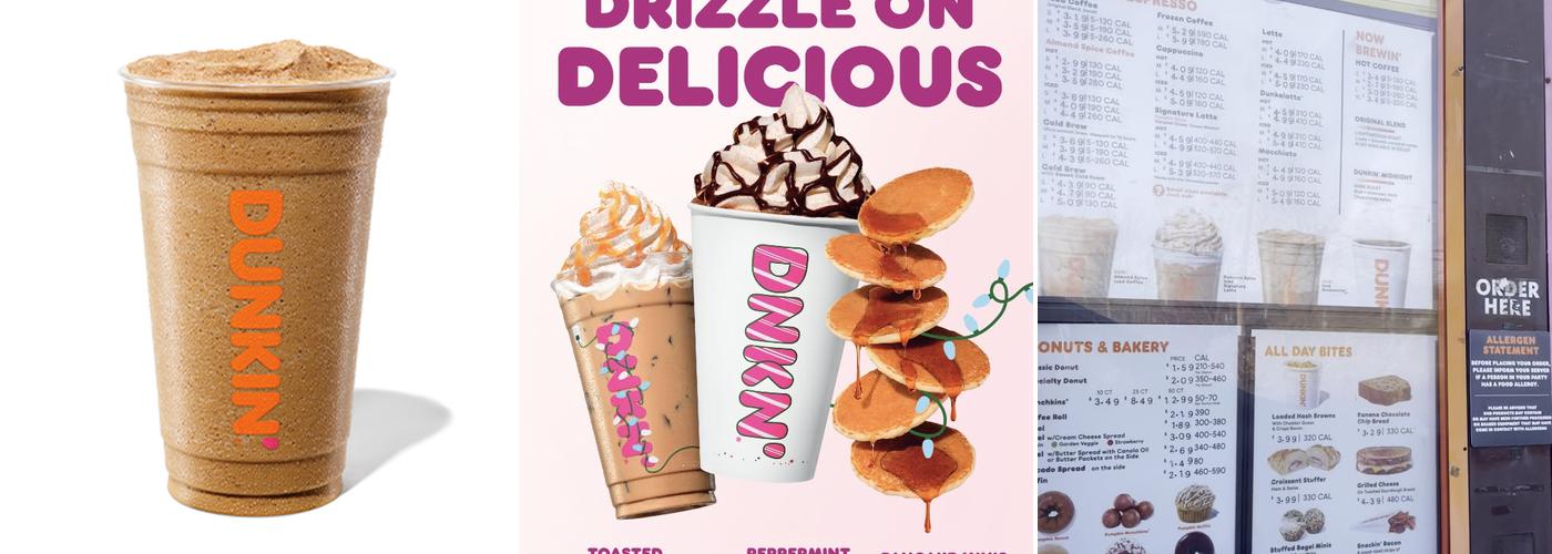 Dunkin' Menu