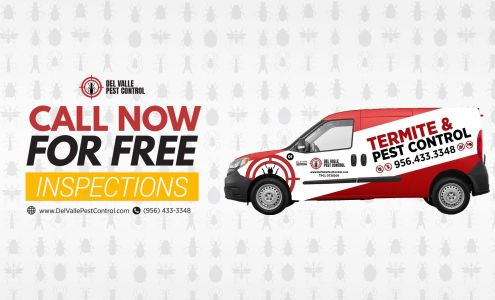 Del Valle Termite & Pest Control McAllen 1508 Dove Ave W, McAllen Texas 78504