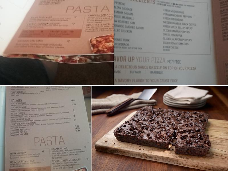 Pizza Hut Menu