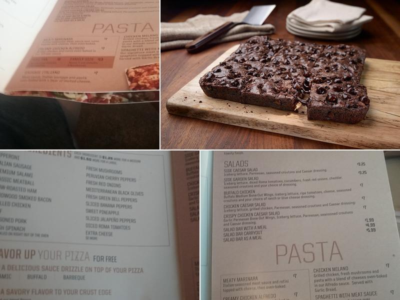 Pizza Hut Menu