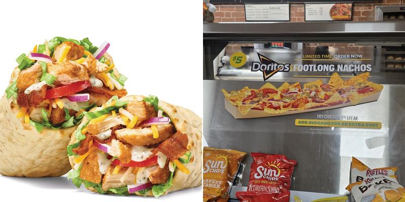 Subway Menu