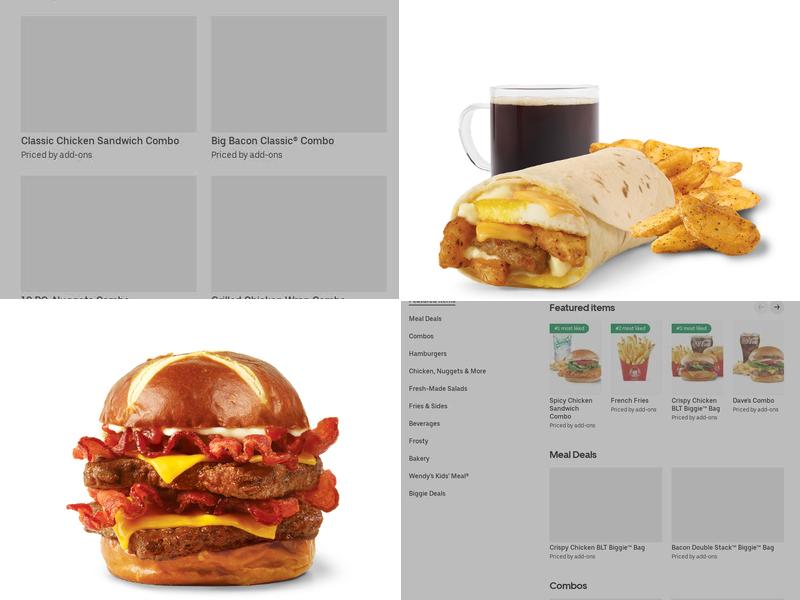 Wendy's Menu