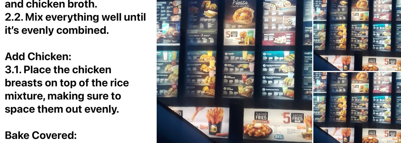 Taco Bell Menu