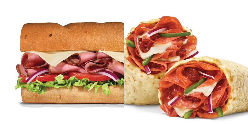 Subway Menu