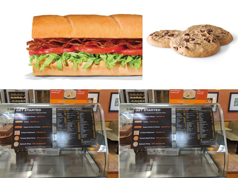 Subway Menu