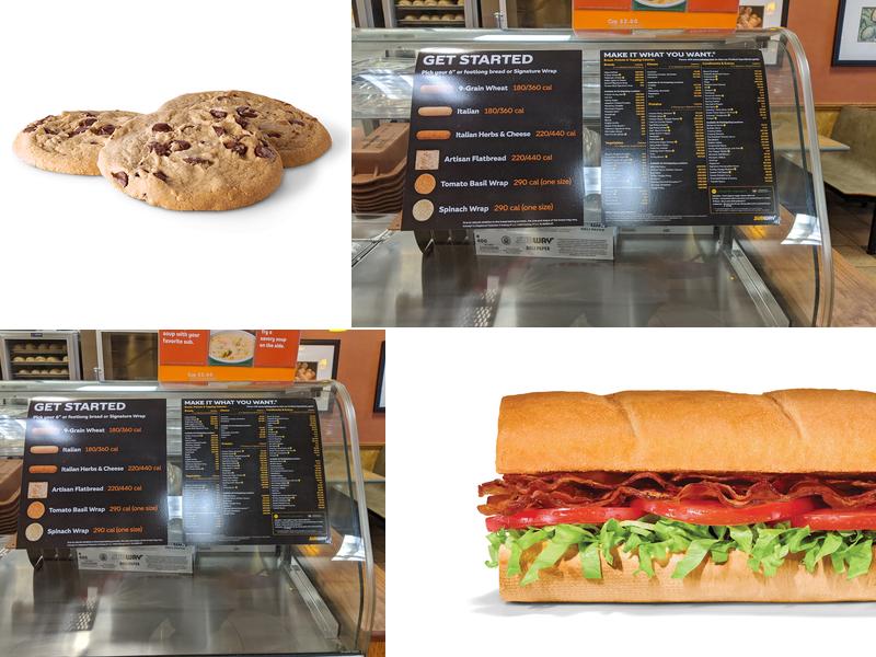Subway Menu