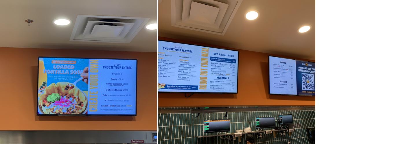 QDOBA Mexican Eats Menu