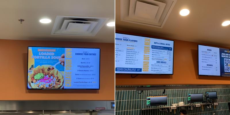 QDOBA Mexican Eats Menu