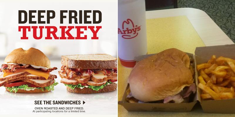Arby's Menu