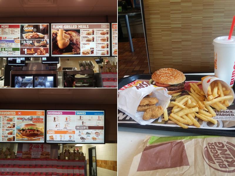 Burger King Menu