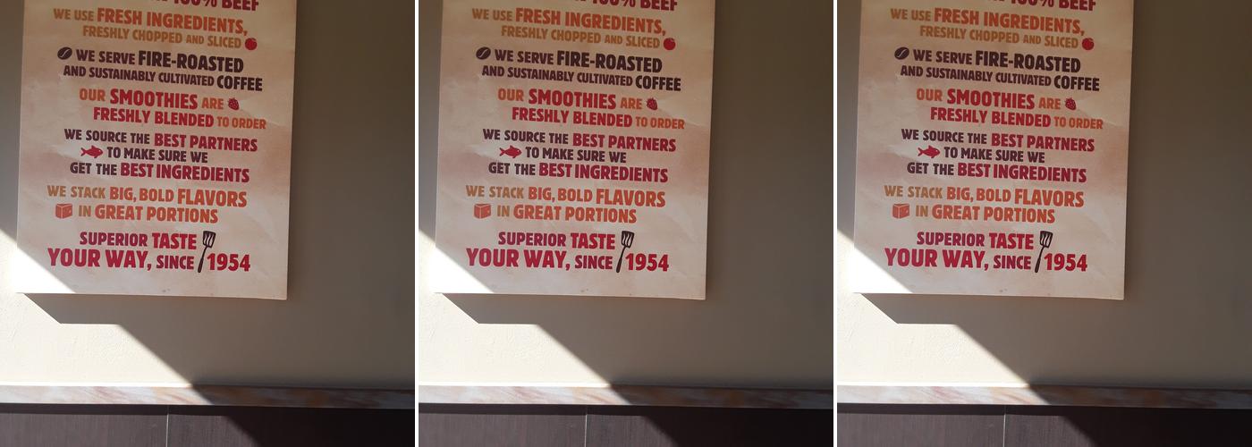 Burger King Menu