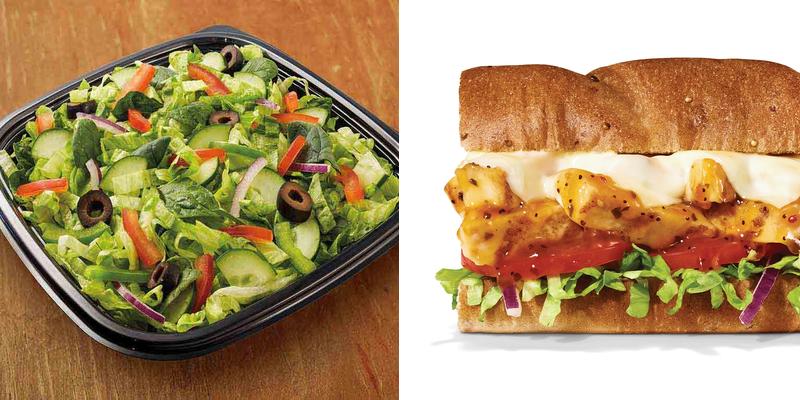 Subway Menu
