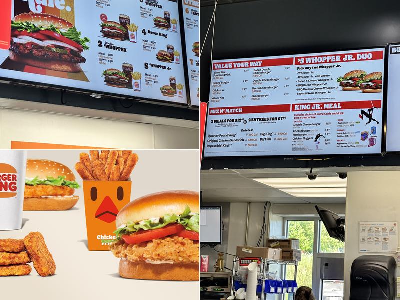 Burger King Menu