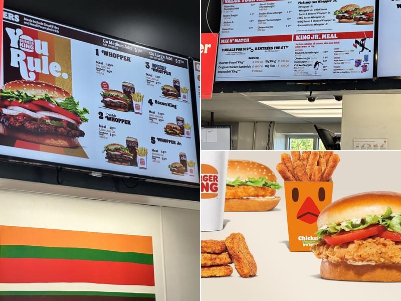 Burger King Menu