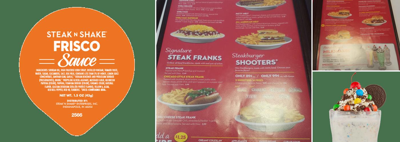 Steak 'n Shake Menu