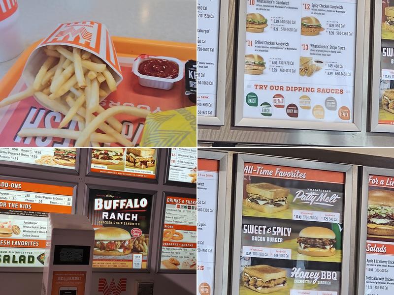 Whataburger Menu