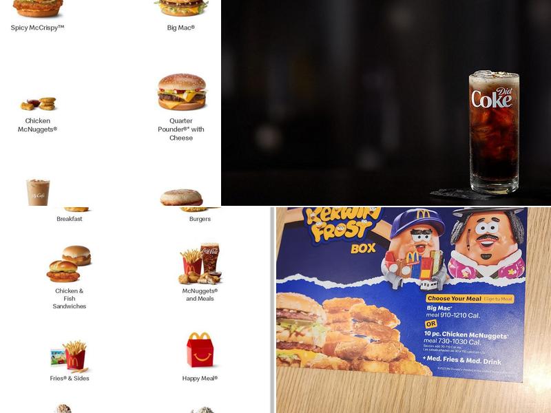 McDonald's Menu