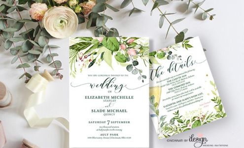 CINCINNATI BY DESIGN WEDDING INVITATIONS