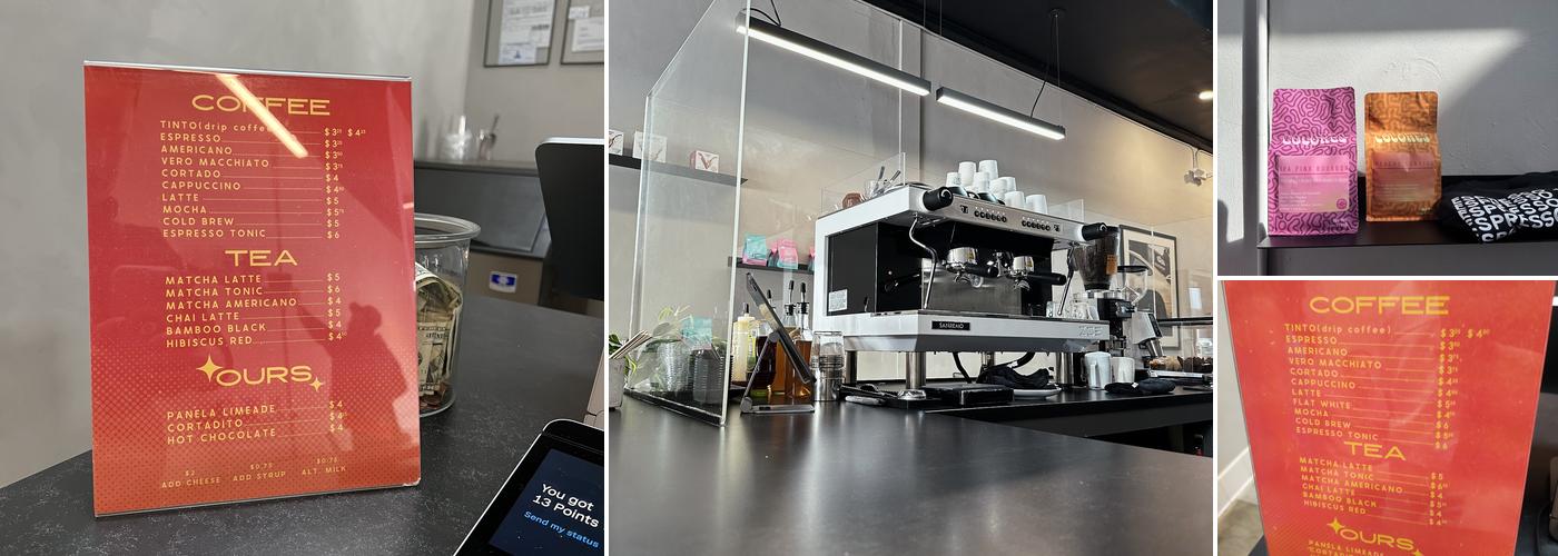 Distrito Coffee Menu