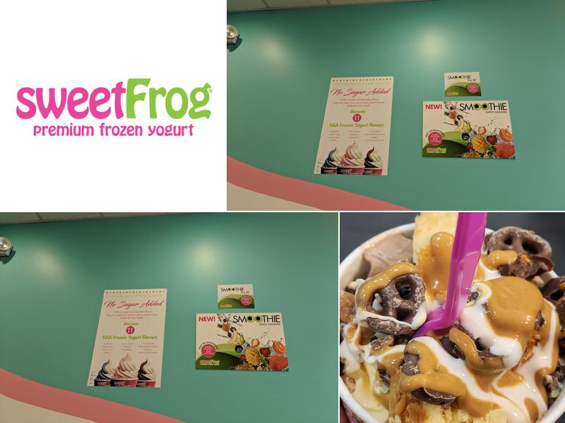 Sweet Frog Menu