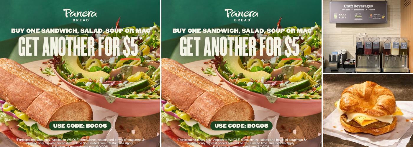 Panera Bread Menu