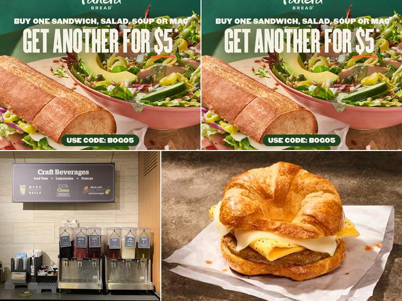 Panera Bread Menu