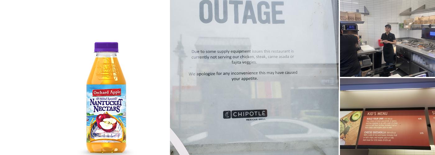 Chipotle Mexican Grill Menu