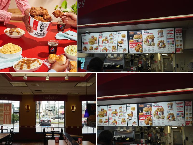 KFC Menu
