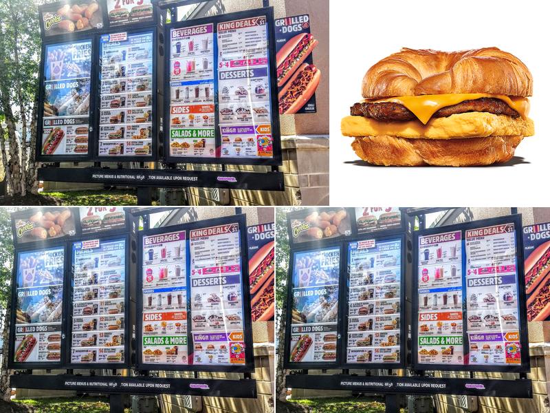 Burger King Menu