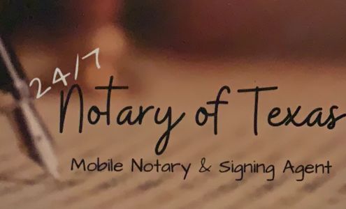 24/7 Notary of Texas | Mobile Notary | LSA 700 Waterford Way, Joshua Texas 76058