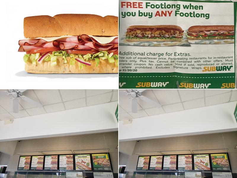 Subway Menu