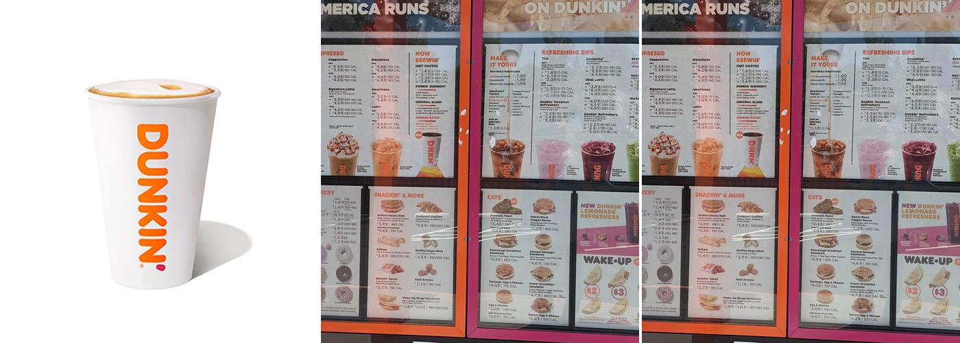 Dunkin' Menu