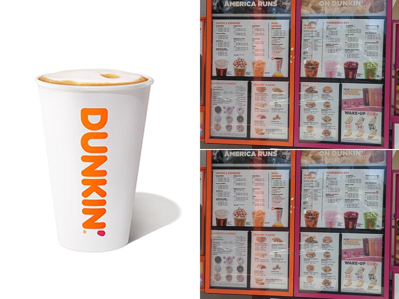 Dunkin' Menu