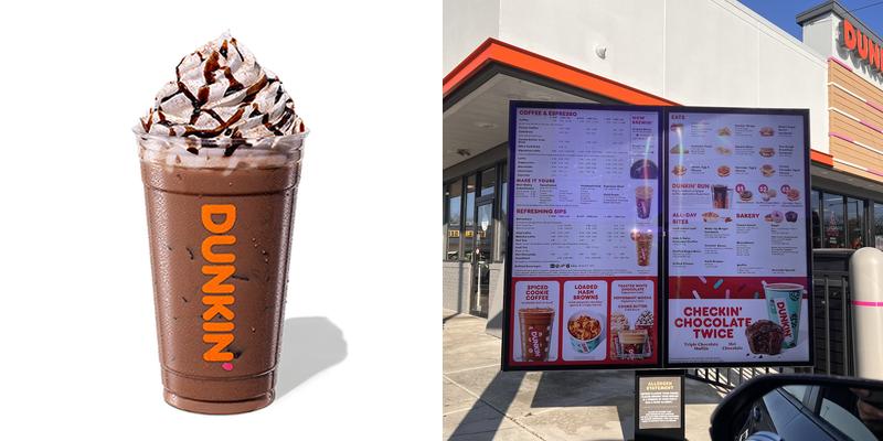 Dunkin' Menu