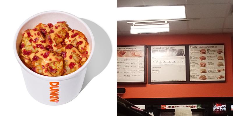 Dunkin' Menu