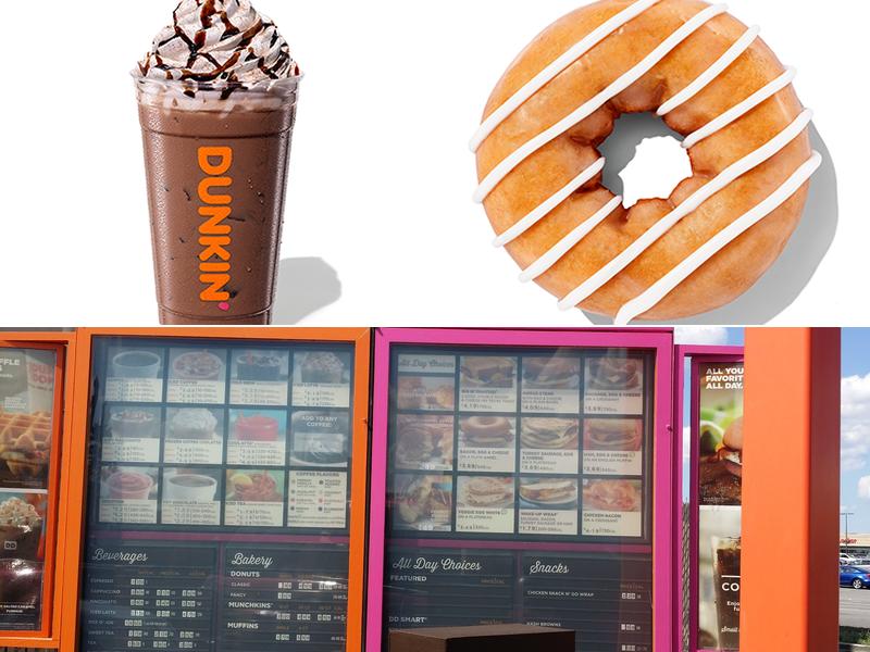 Dunkin' Menu