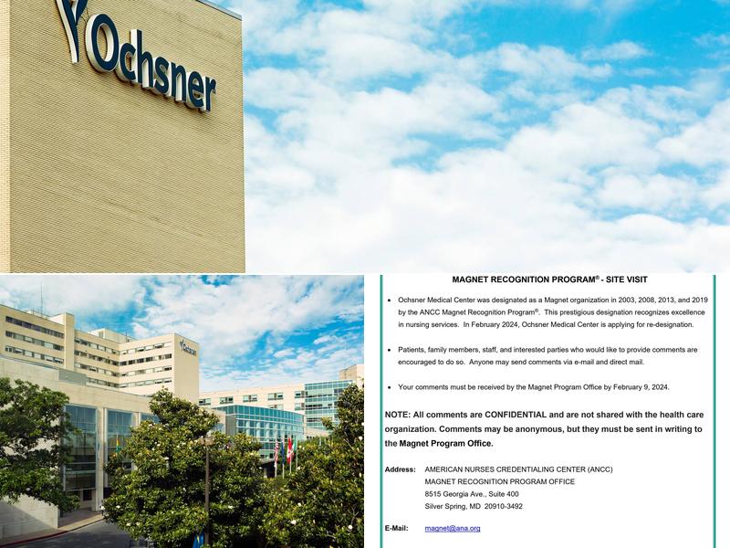 Ochsner Medical Center: Santos Alan C MD