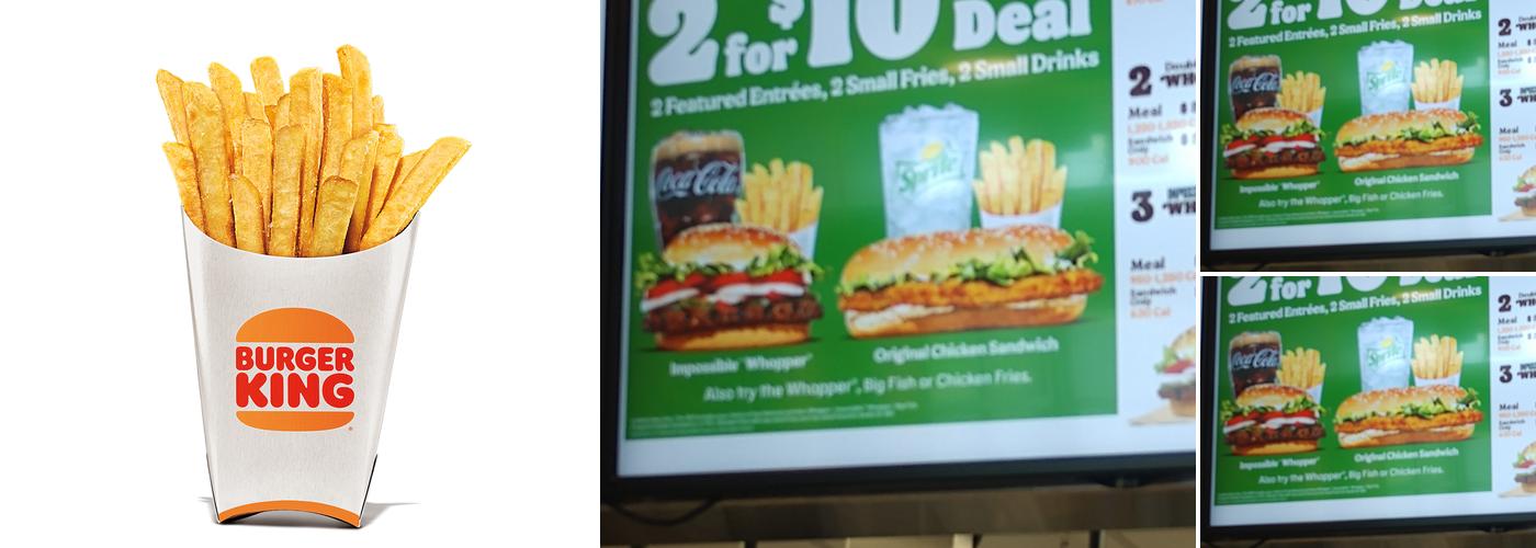 Burger King Menu