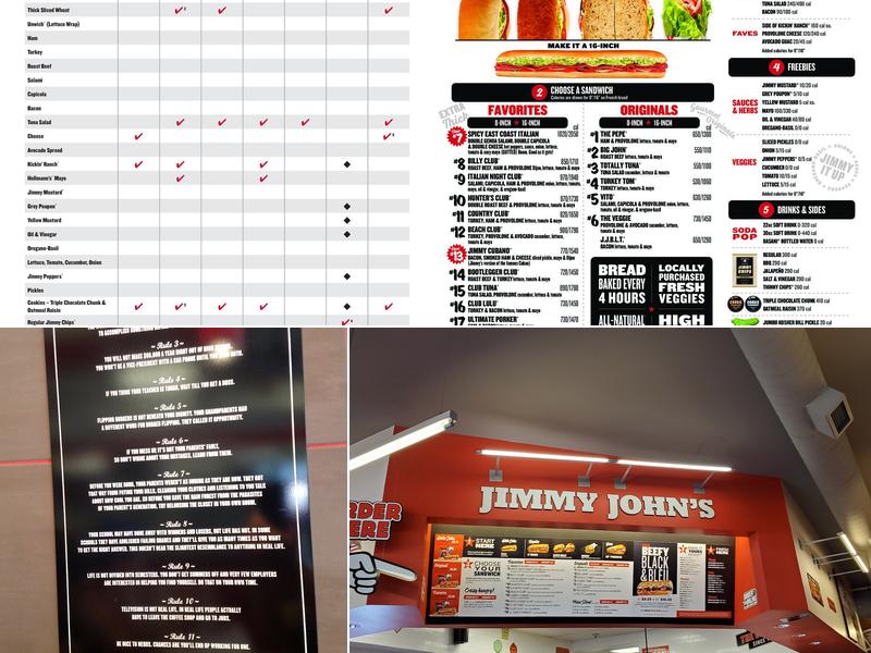 Jimmy John's Menu