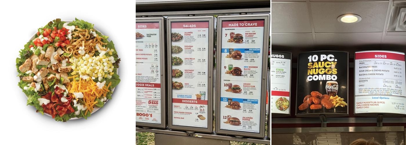 Wendy's Menu
