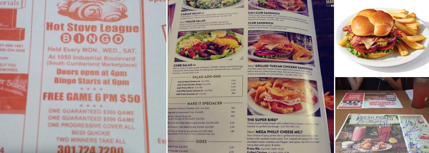 Denny's Menu