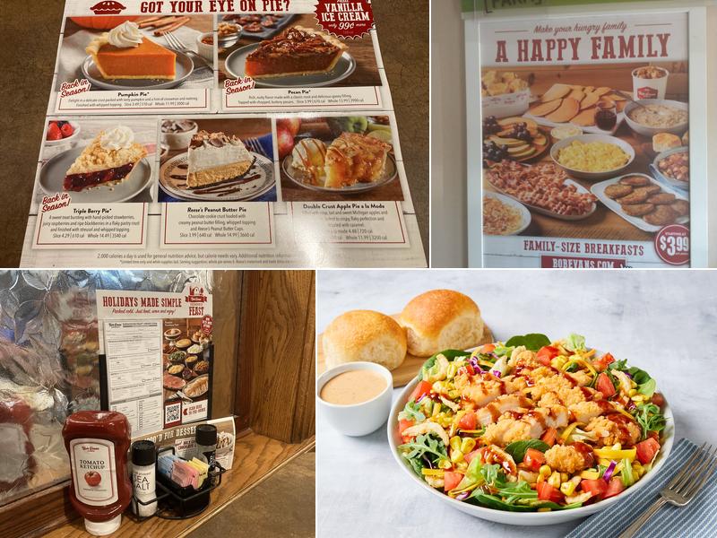 Bob Evans Menu