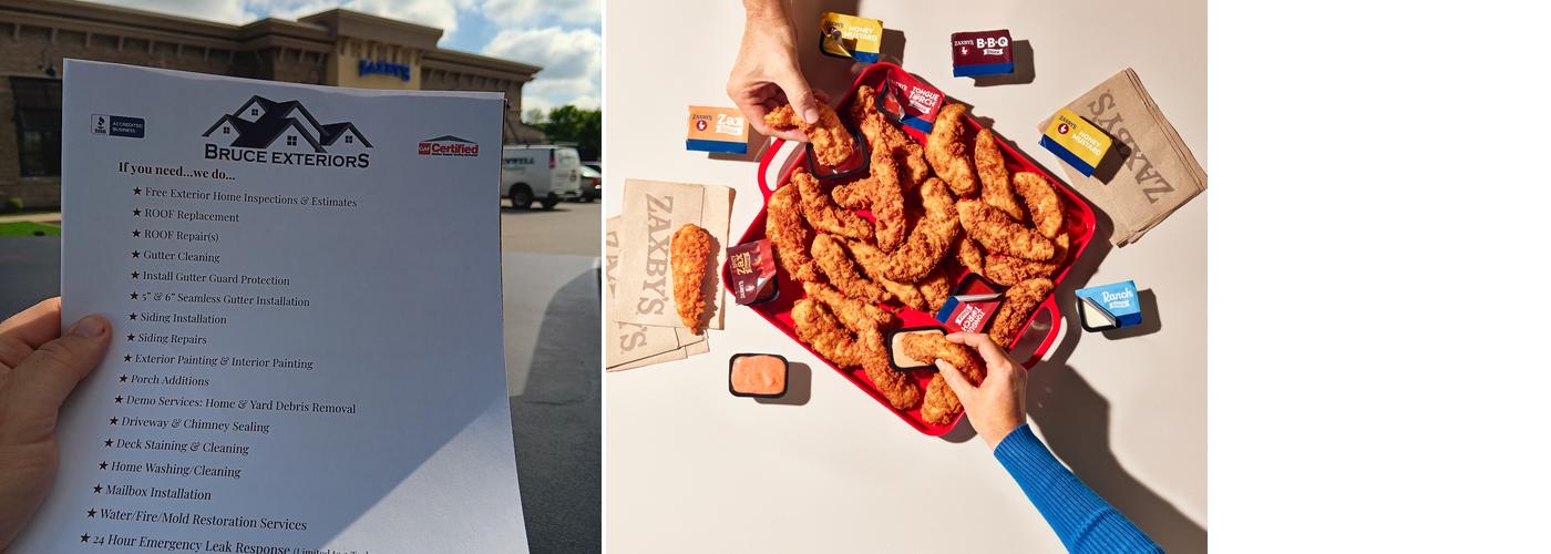 Zaxby's Chicken Fingers & Buffalo Wings Menu