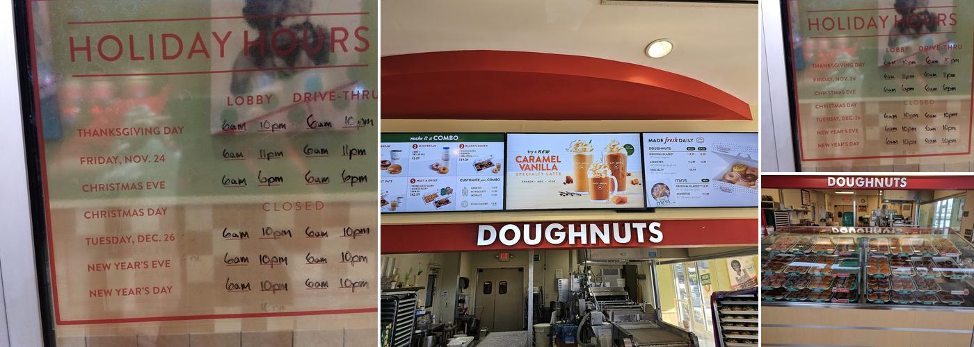 Krispy Kreme Menu