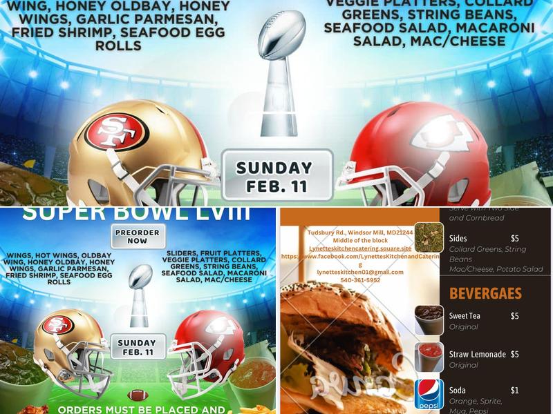 Lynette’s Kitchen and Catering, LLC Menu