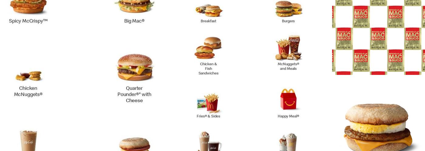 McDonald's Menu